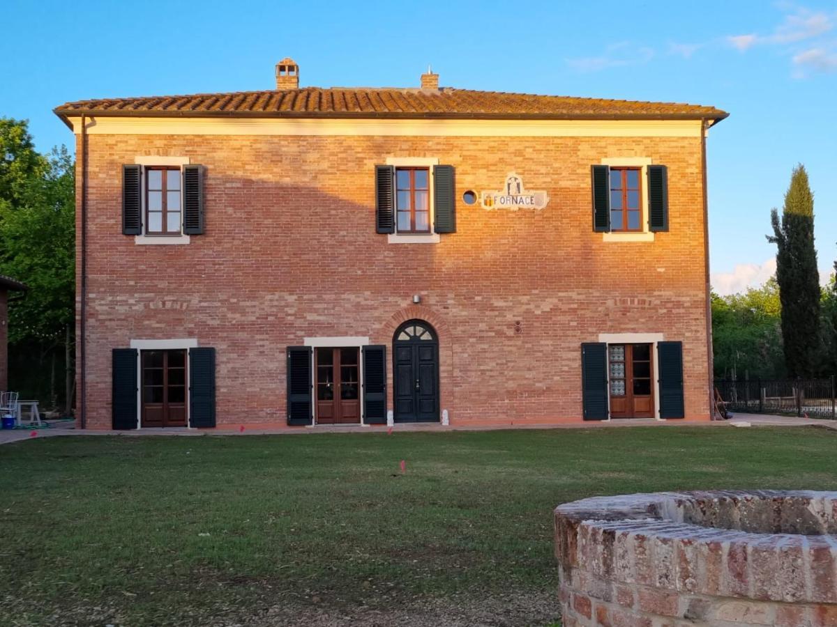 Апартаменти Fornace Del Conte Abbadia di Montepulciano Екстер'єр фото