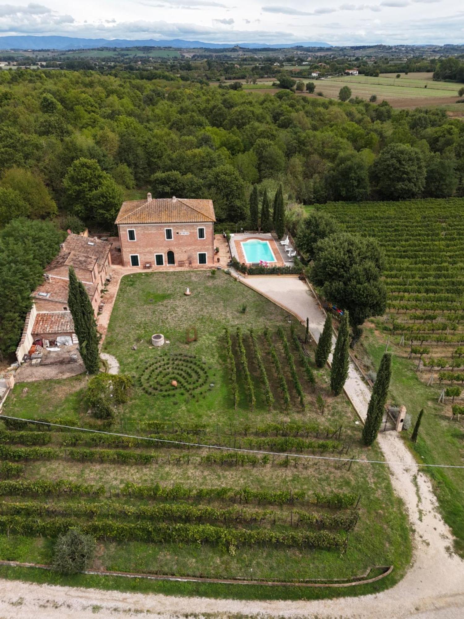 Апартаменти Fornace Del Conte Abbadia di Montepulciano Екстер'єр фото